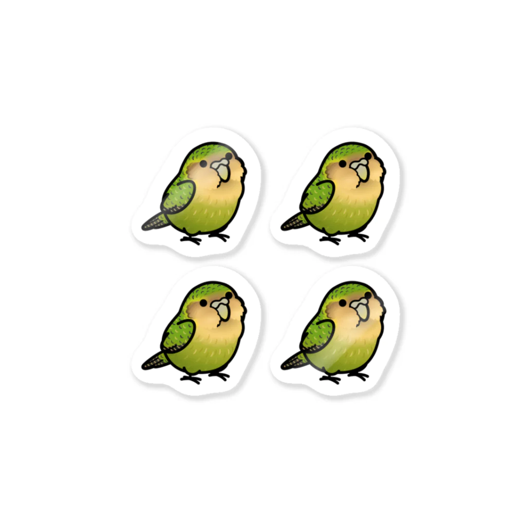 Cody the LovebirdのChubby Bird カカポ Sticker