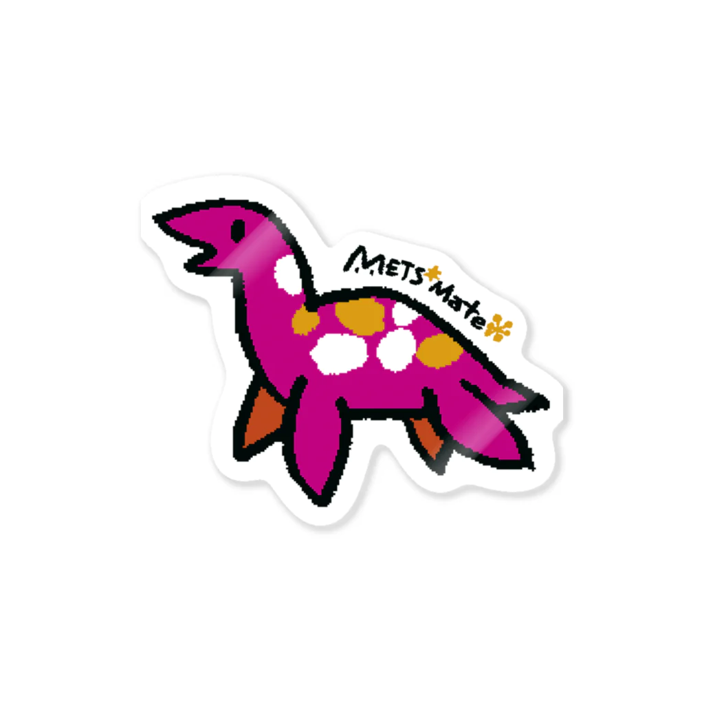 mokku_coのMETS_mate-02 Sticker