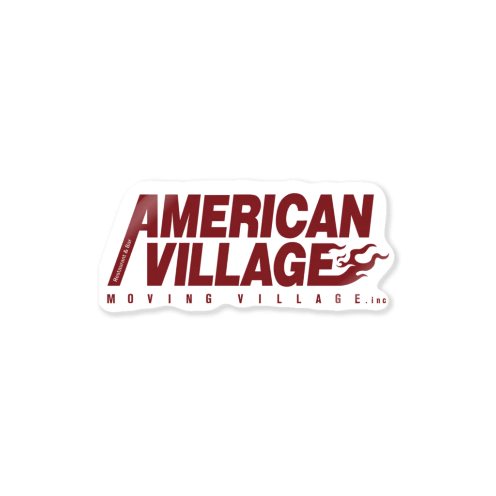 FREELY SHOPのAmerican Villageシリーズ ステッカー