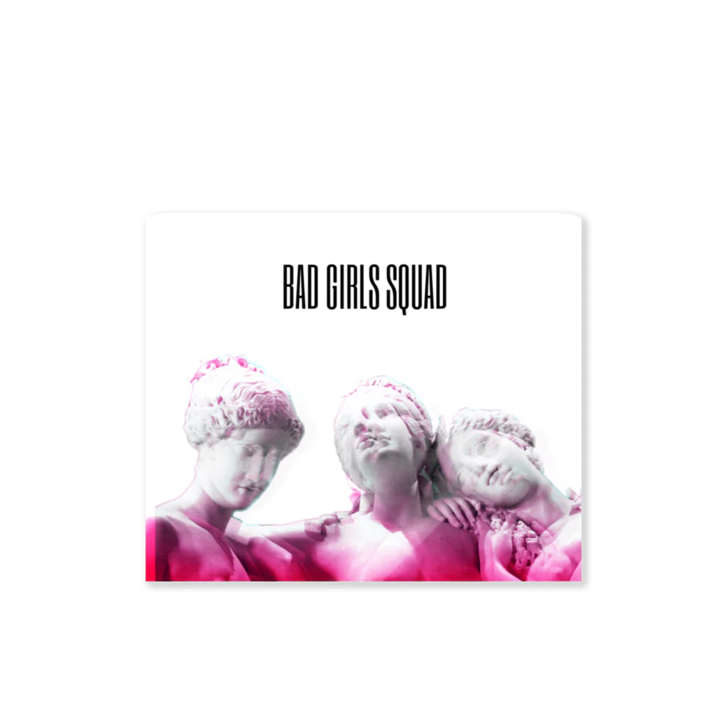 Original Baddie Club のBAD GIRLS SQUAD ステッカー