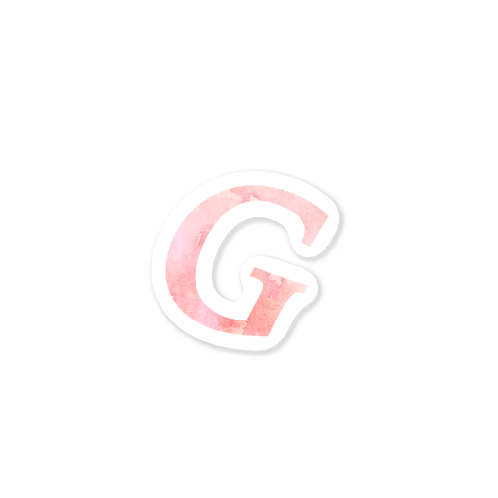 Gindusのステキな「G」 Sticker