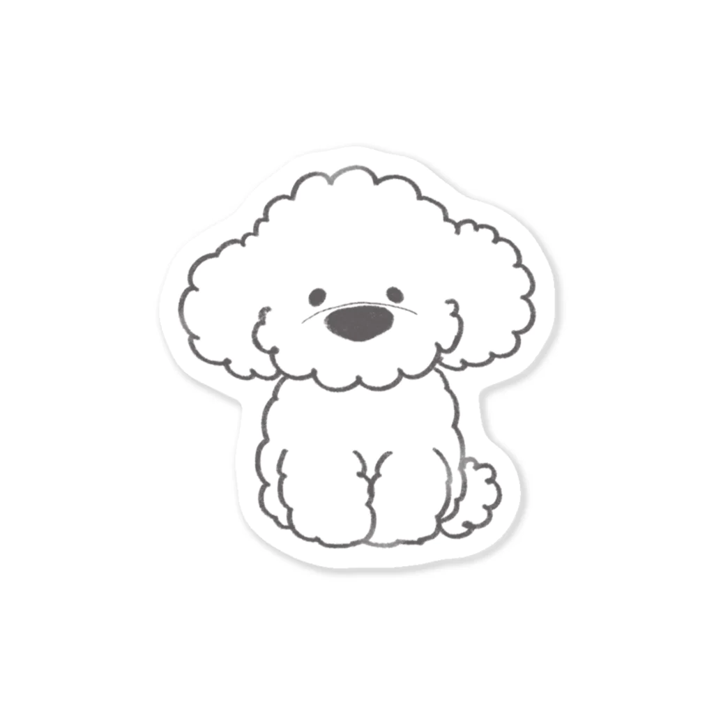 つむぎちゃん☁️*⋆のもこもこステッカーシール Sticker