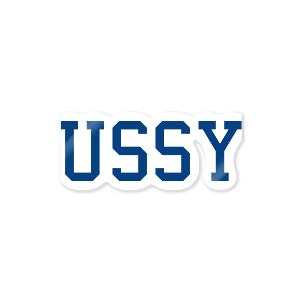 spsp_usのUSSY ステッカー