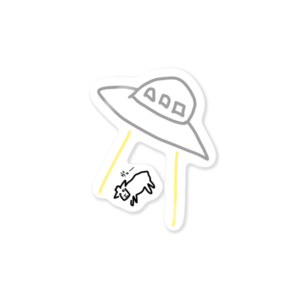 のののらくがきのUFO Sticker