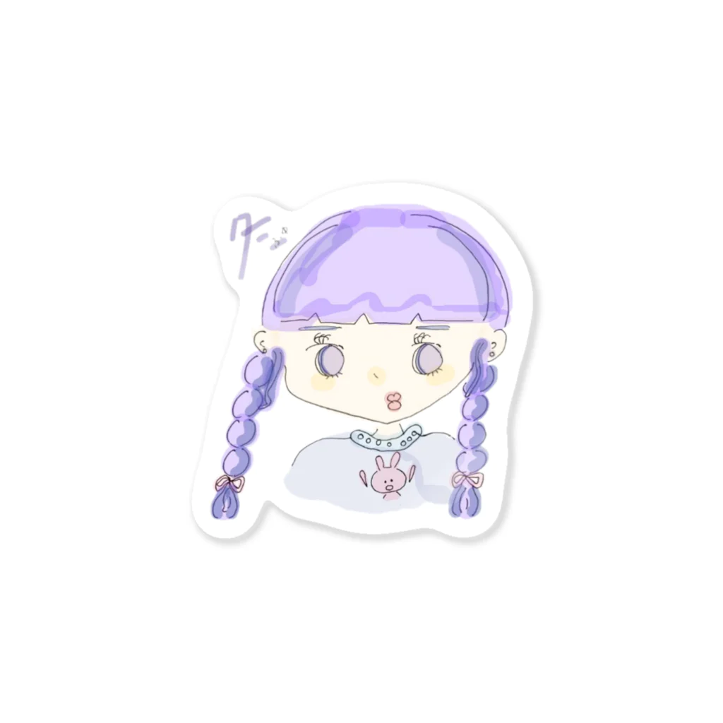 nihinism by EternitySummerVacationの絶対処女 冬[winter]ver. Sticker