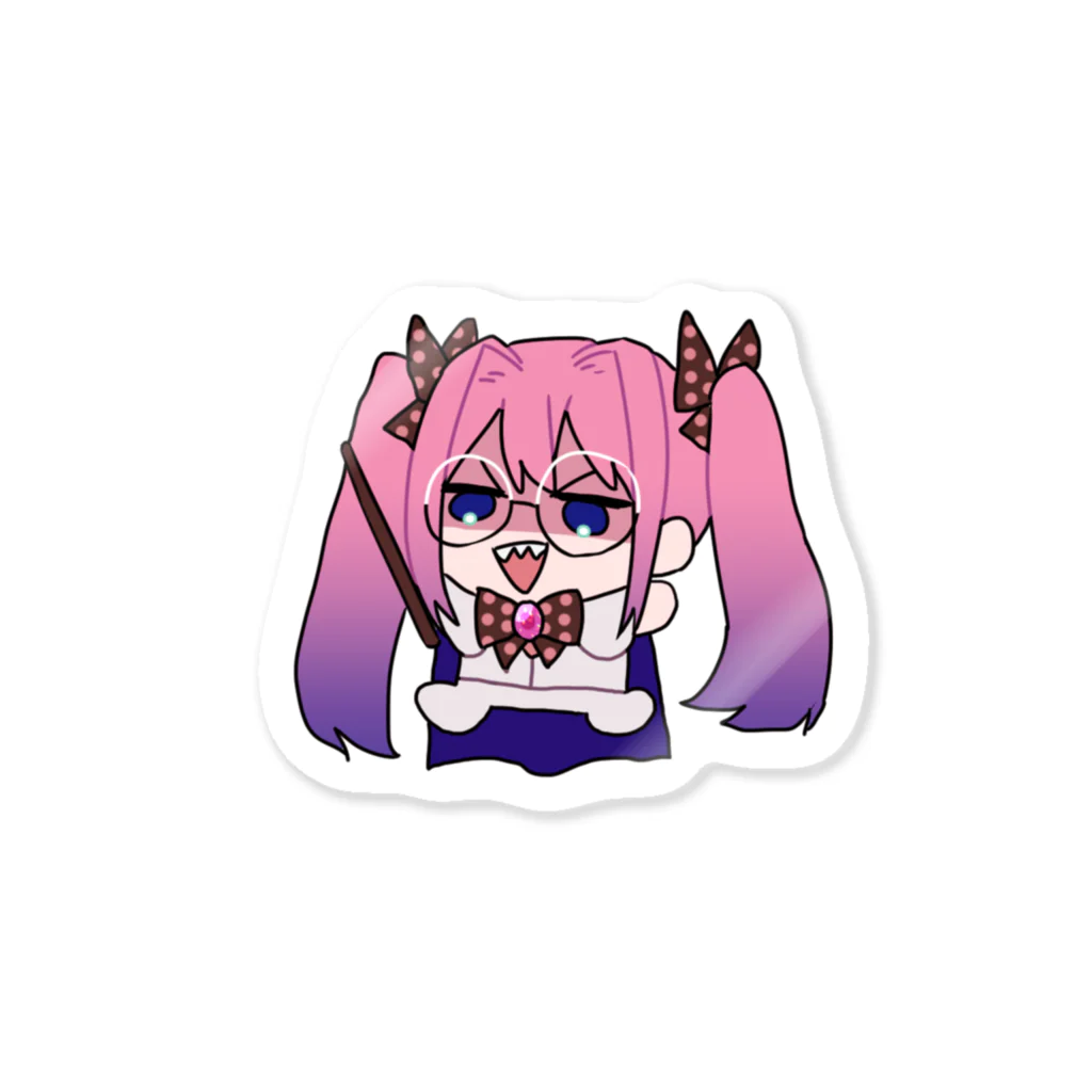 魔力 ラト🎀👓新人Vtuberの魔術師見習いのマヂカ Sticker