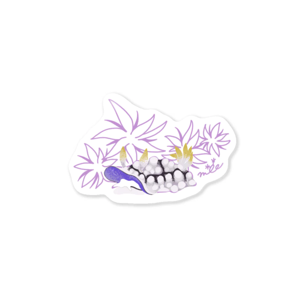 moeseaslugのキカモヨウウミウシ Sticker