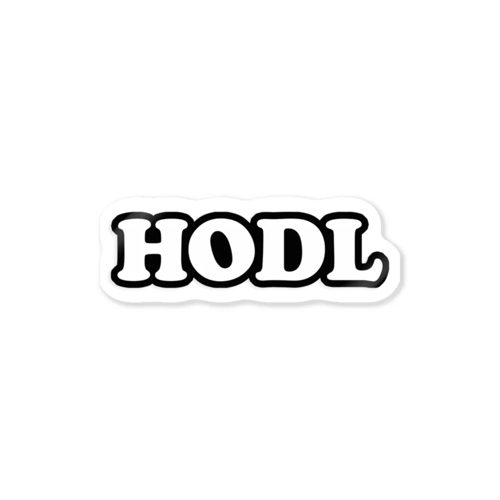 CryptoCurrencyCircleのHODLシリーズ(ポップ体) Sticker