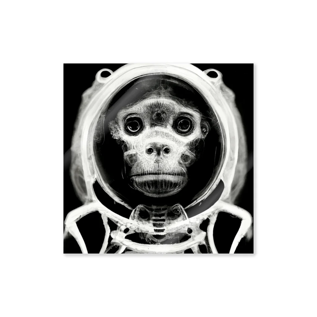 Eye2EyeのSpace Monkey #2 ステッカー