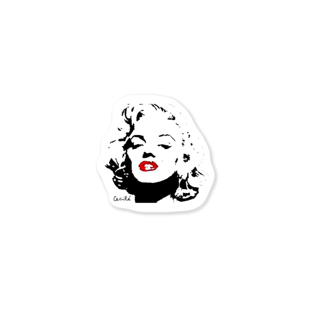 cecile__comのCecilé  × Marilyn Sticker