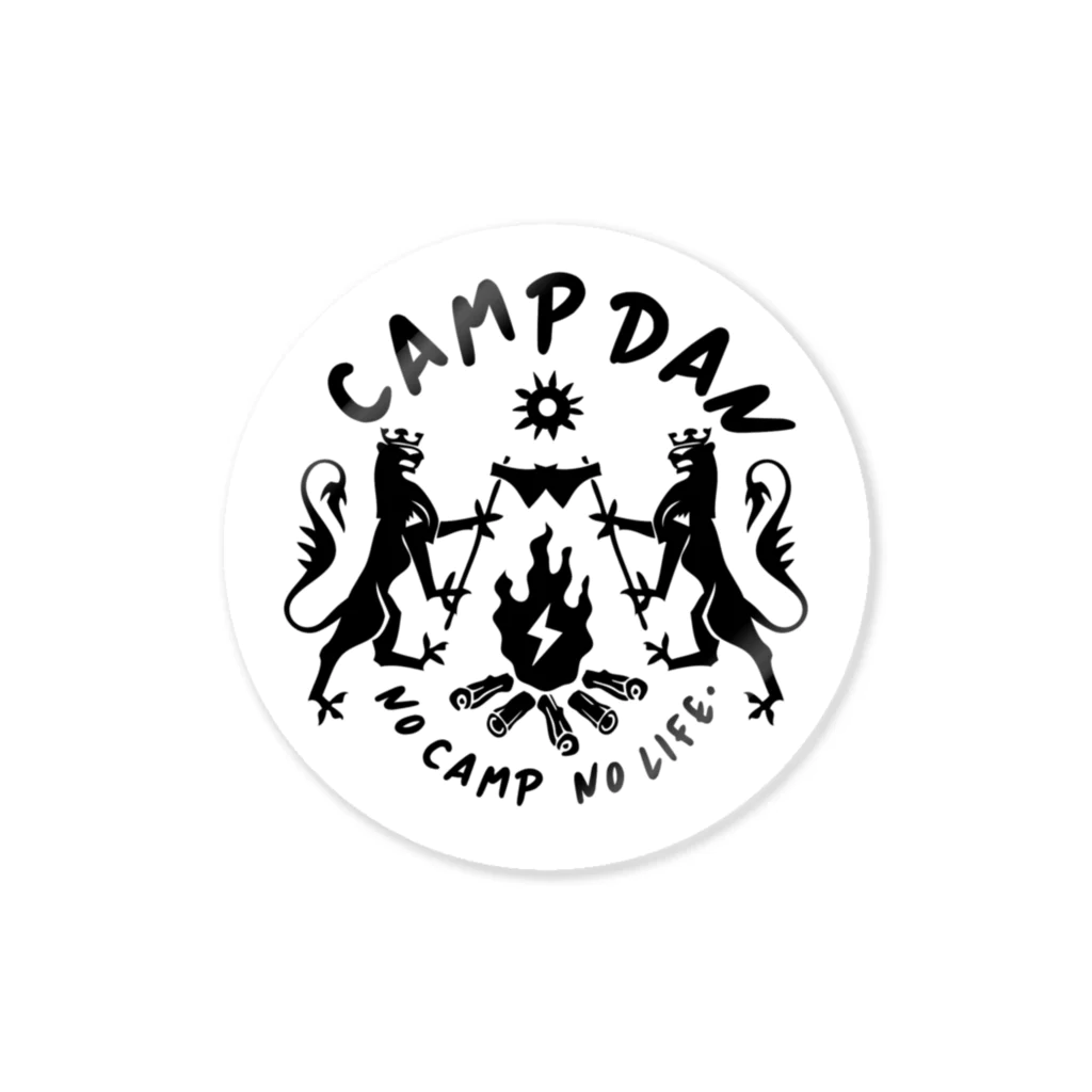 ラーメン団のキャンプ団 宴会 Sticker