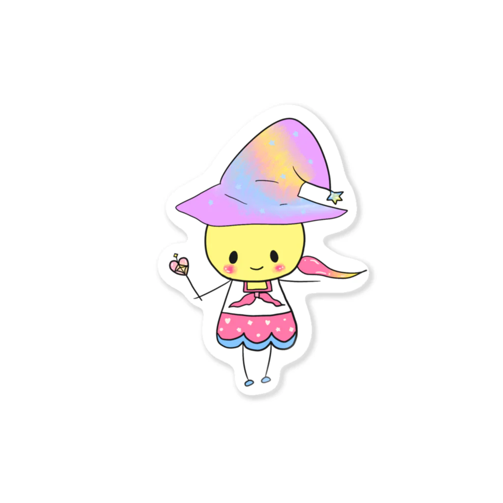 Ahhoの魔法少女ぽよこ Sticker