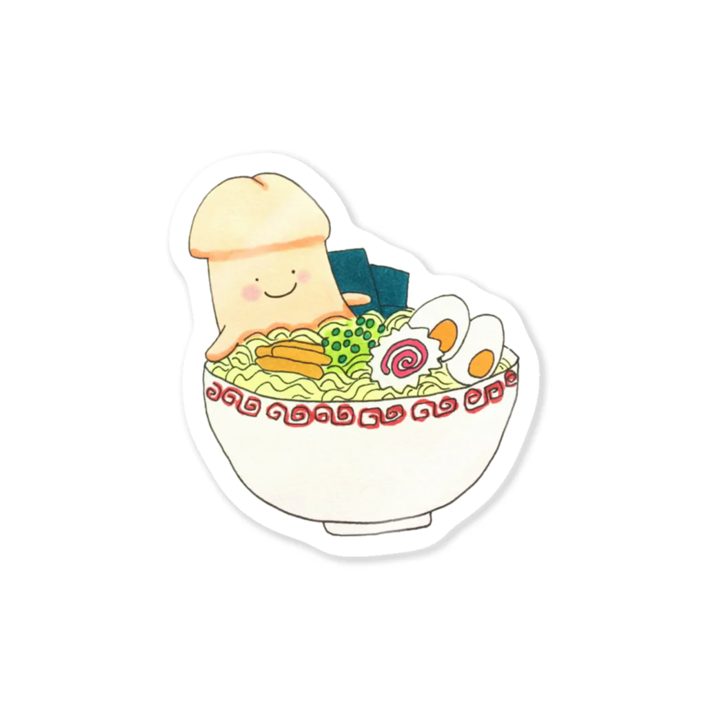 ちんちゃんのラーメンちんちゃん Sticker