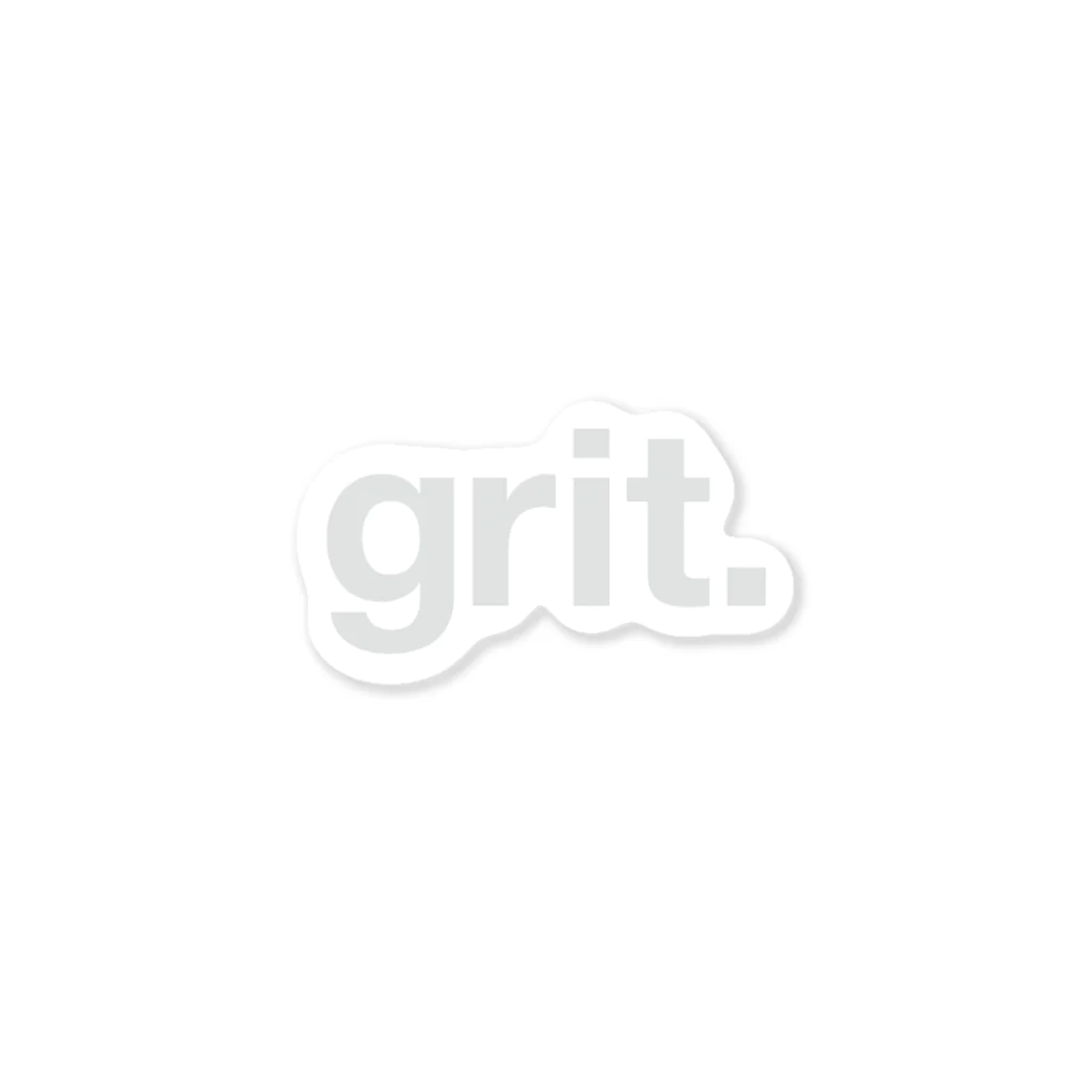 grit.THE SHOPのgrit.ホワイトステッカー ステッカー