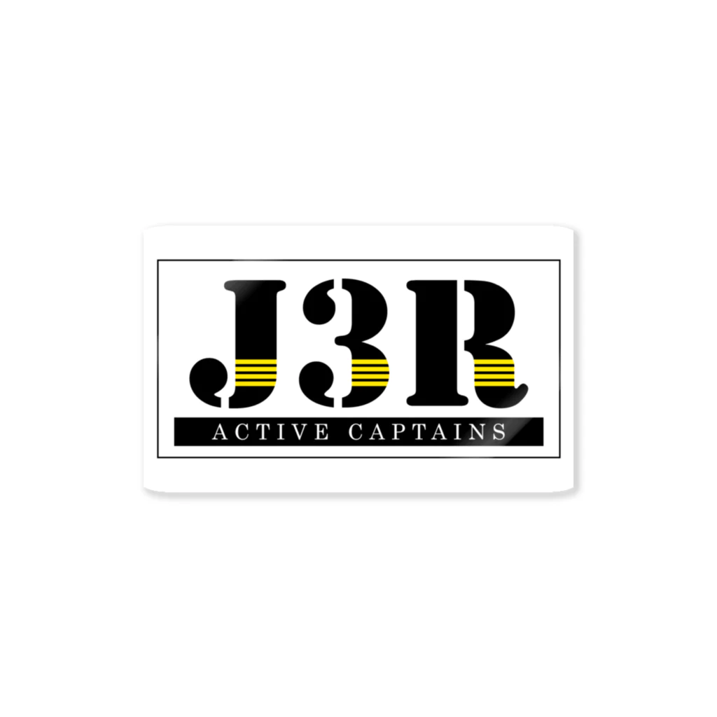 CAPTAIN_JOEのJ3R CAPTAINS ステッカー ステッカー