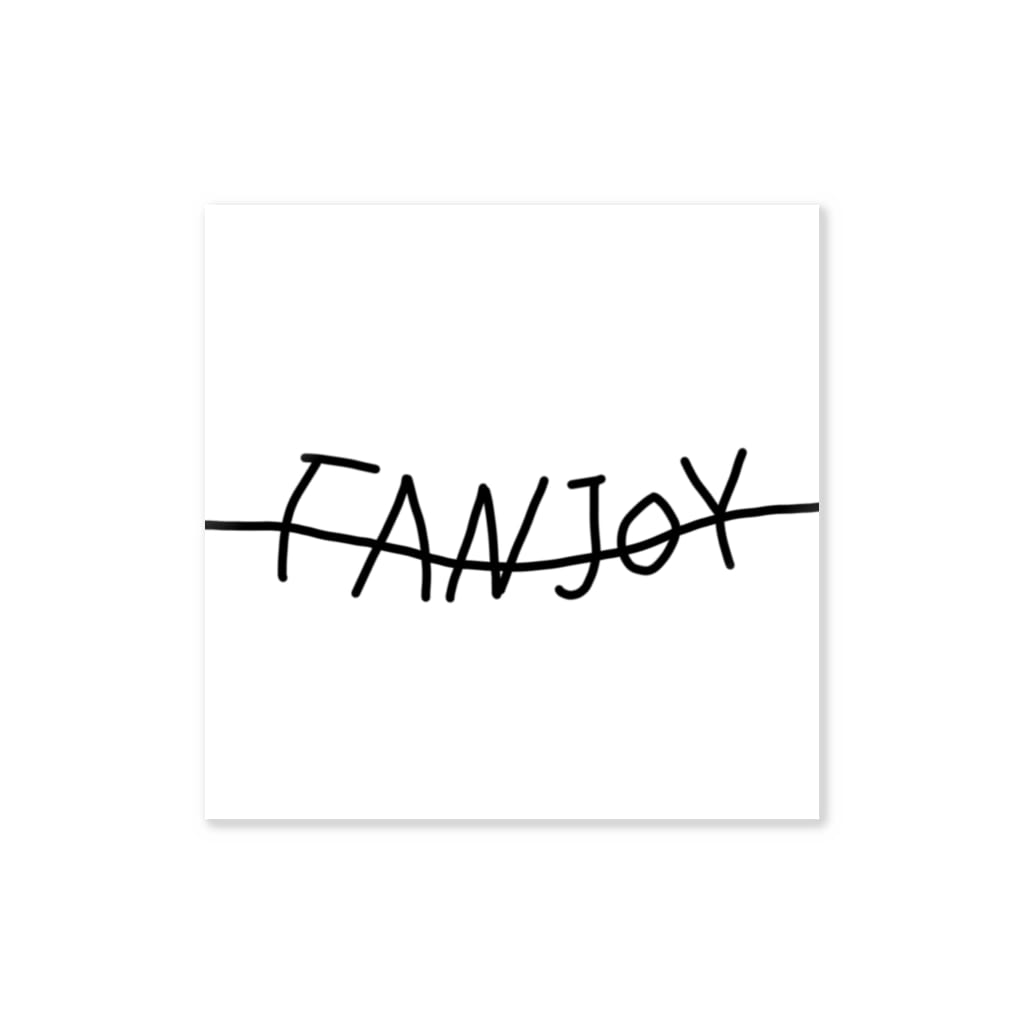 FANJOY / FANJOY ( fanjoy_0526 )のステッカー通販 ∞ SUZURI（スズリ）