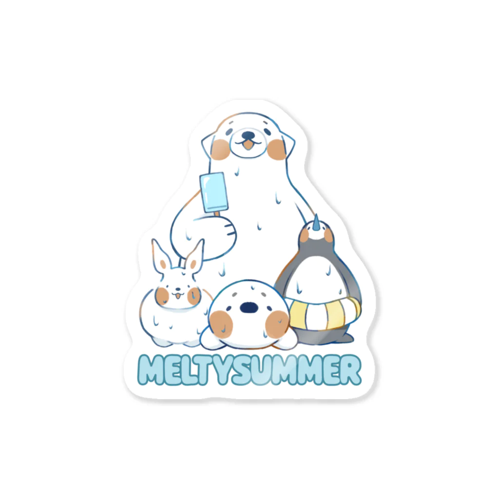 MELTY SUMMERのMELTY SUMMER ステッカー