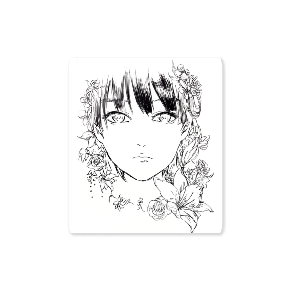 エリンの筆百合 Sticker