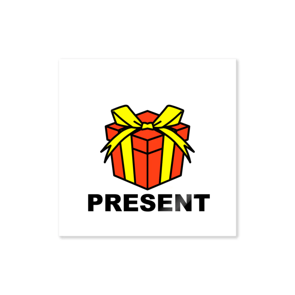 PRESENTのPRESENT Sticker