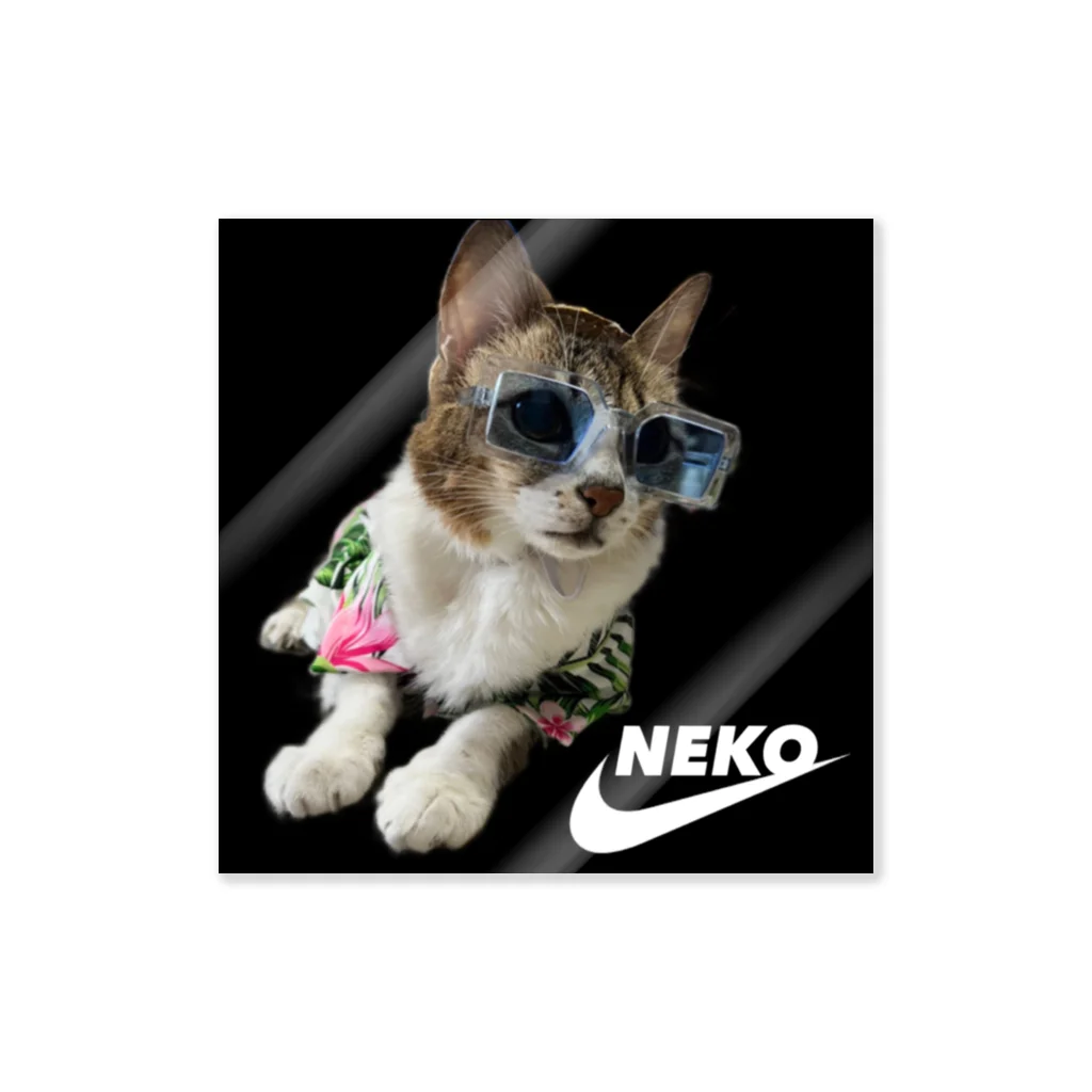 NEKO・すいみんのNEKO ステッカー