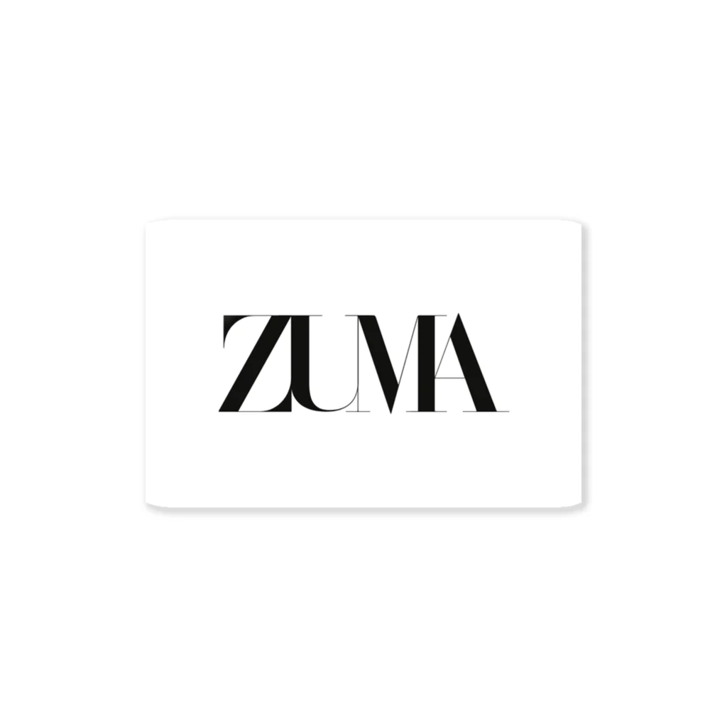 ZUMAのZUMA ロゴ ステッカー