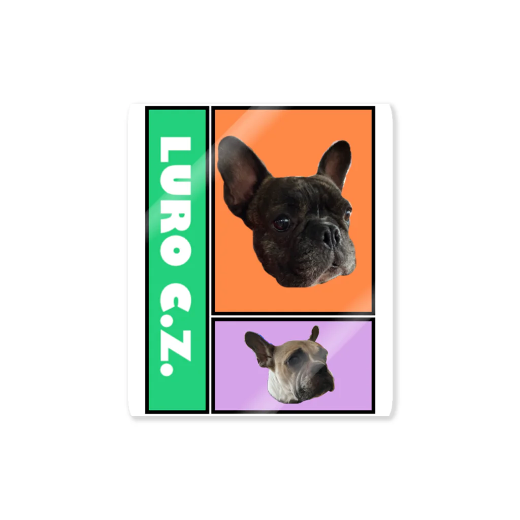 イレブンラグのルーシーロージー／LURO C.Z. Sticker