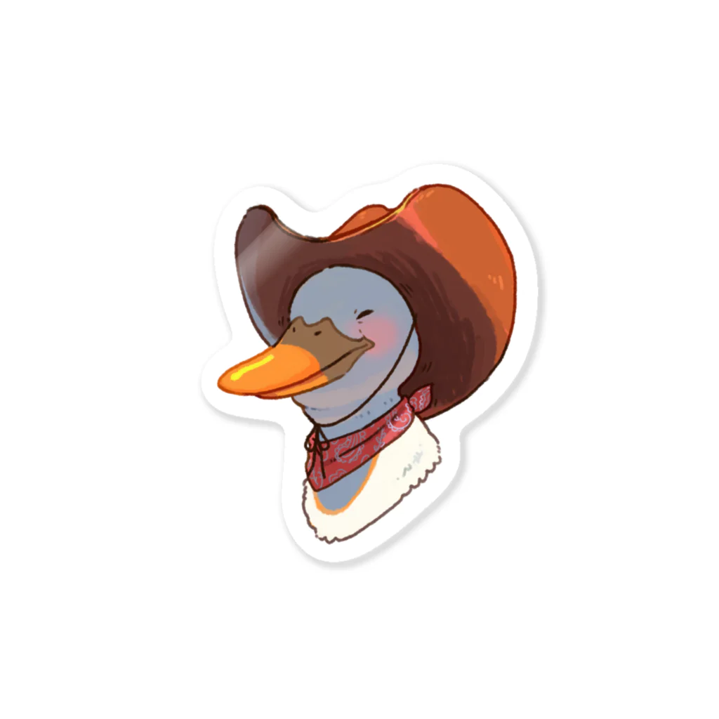 YouStoreのHappy Cowboy Sticker