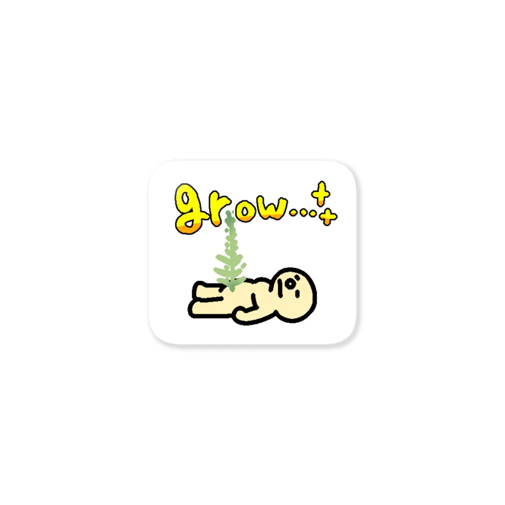 麻界隈を見守るデコイさん🍀*゜のヘソゴマン🌱 Sticker