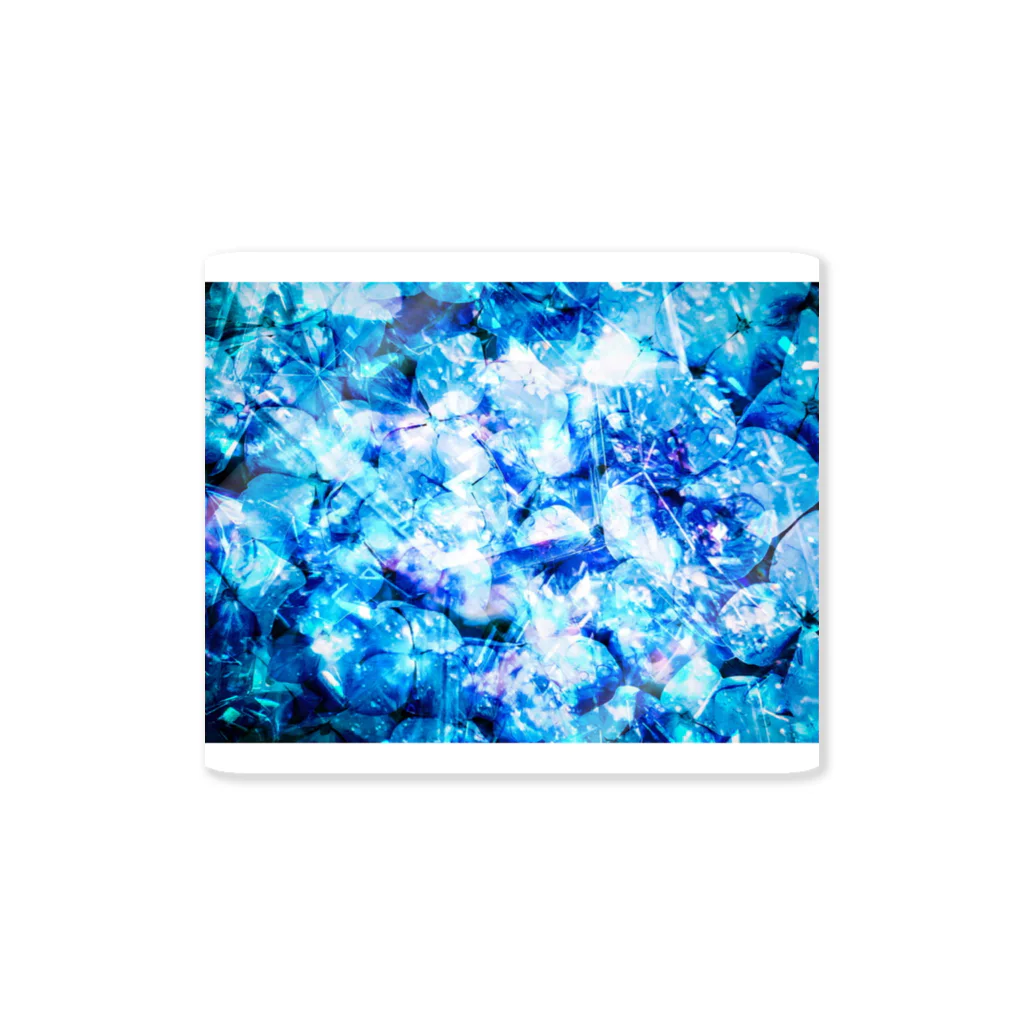 さつきのBlue Blue fragment Sticker