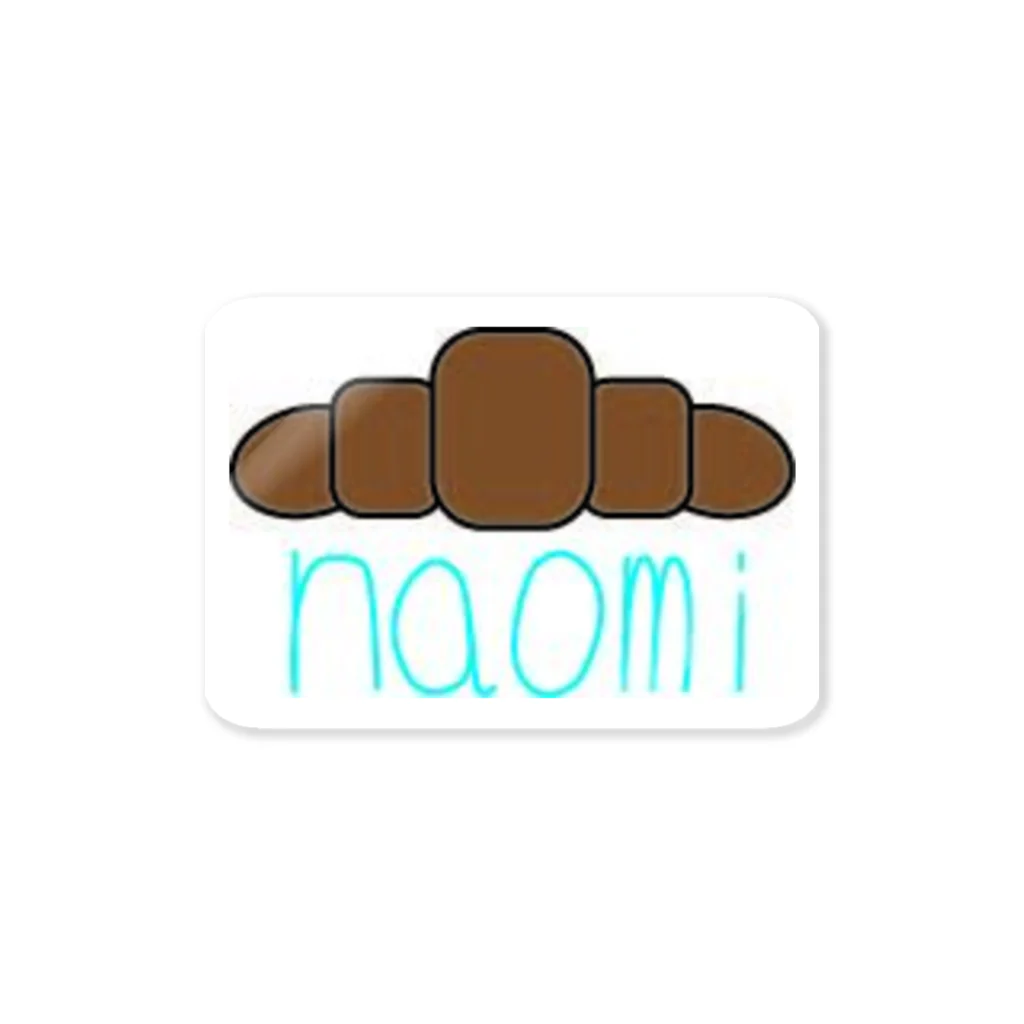 naomiのnaomi  logo ステッカー