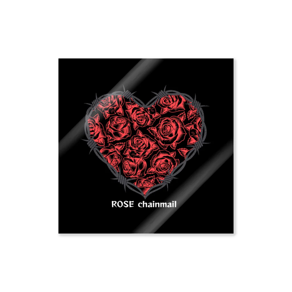 ROSE/ロゼ のrose-heart ステッカー