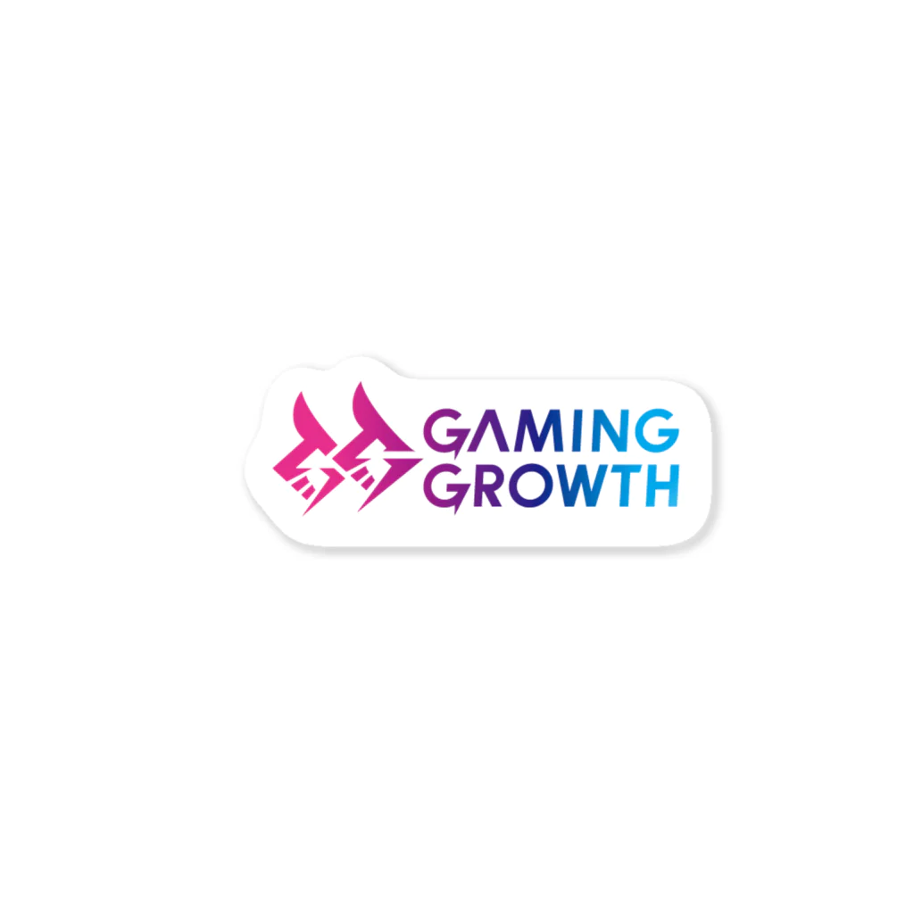 土屋李央のGaming BASE 番組グッズSHOPのGaming Growth ステッカー（パターンA） ステッカー