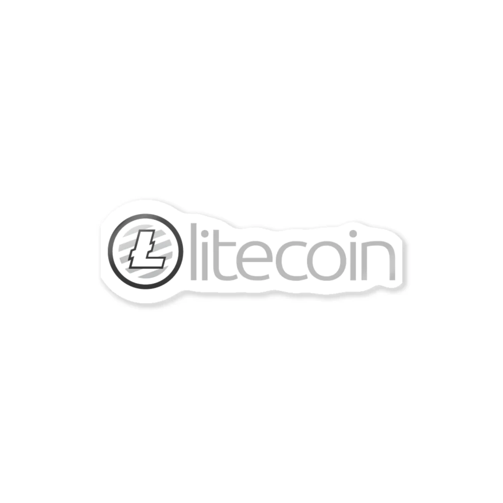 BBdesignのLTC Litecoin Sticker