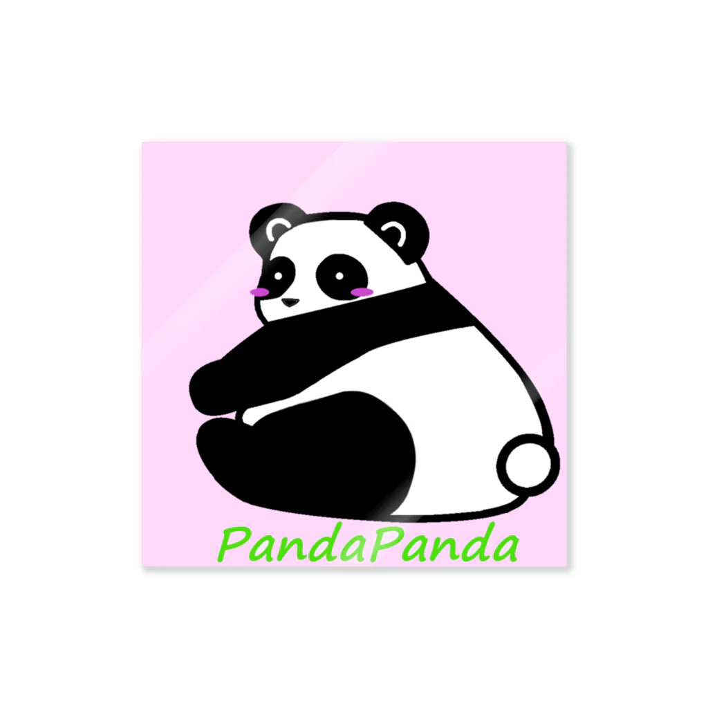 PandaPandaのPandaPanda ステッカー
