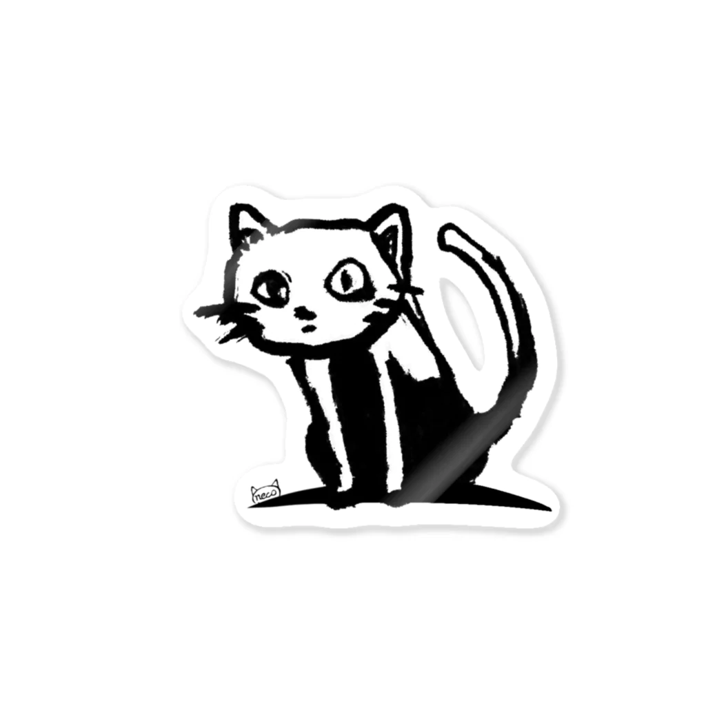 (neco)のねこ＋(neco) Sticker