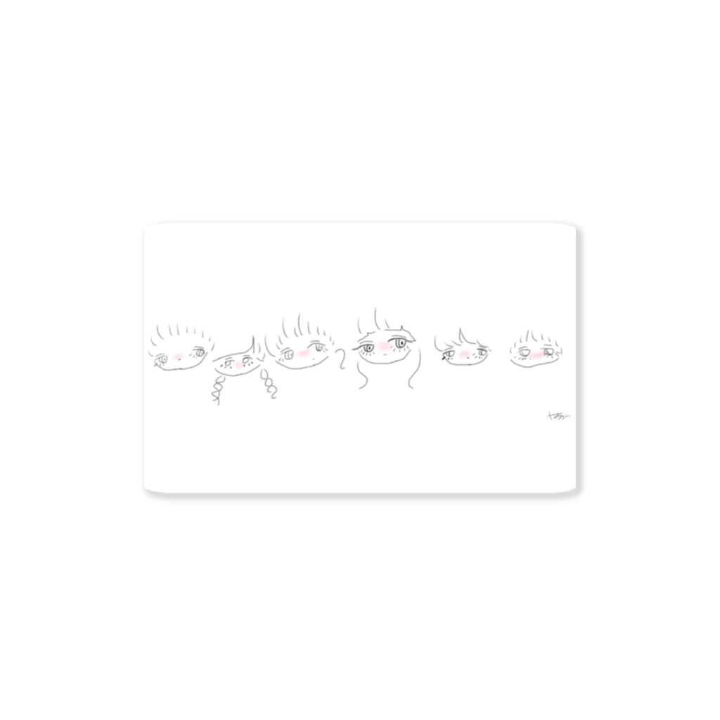 発芽世界観の少女たち Sticker