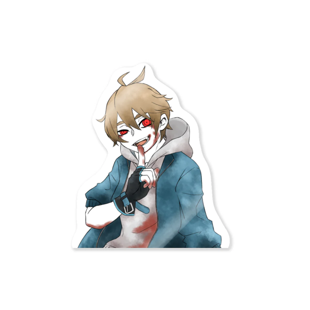 生もみじのびこポスター Sticker
