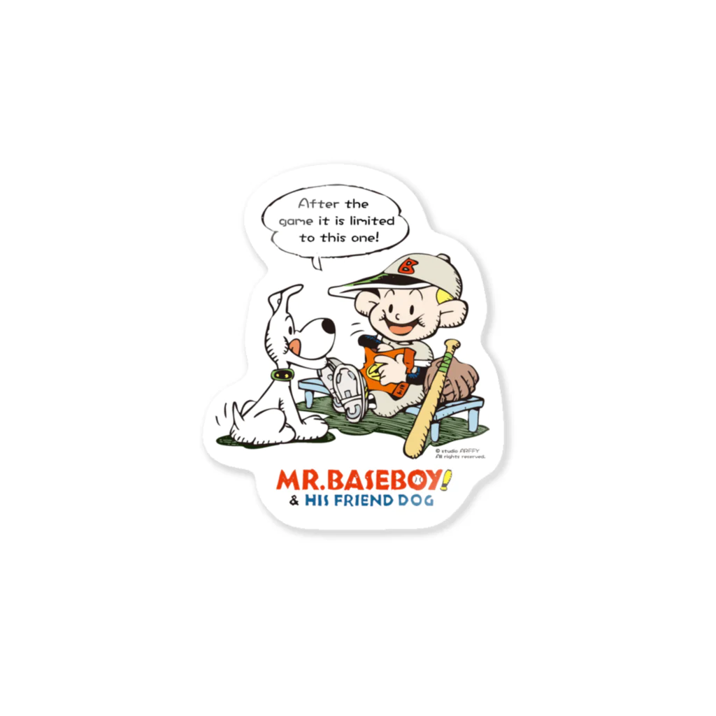 arffykenのMR. BASEBOY! Sticker