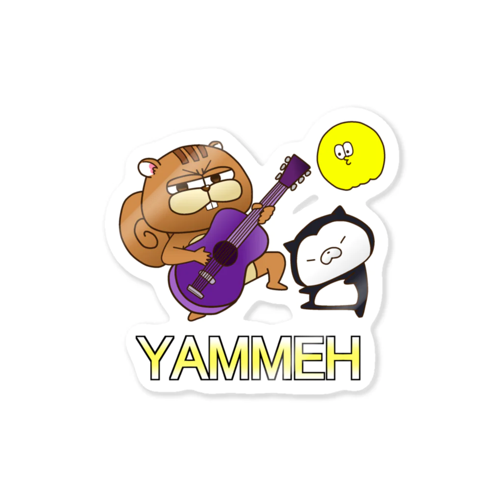 SUZURI×ヤマーフのYAMMEロック Sticker