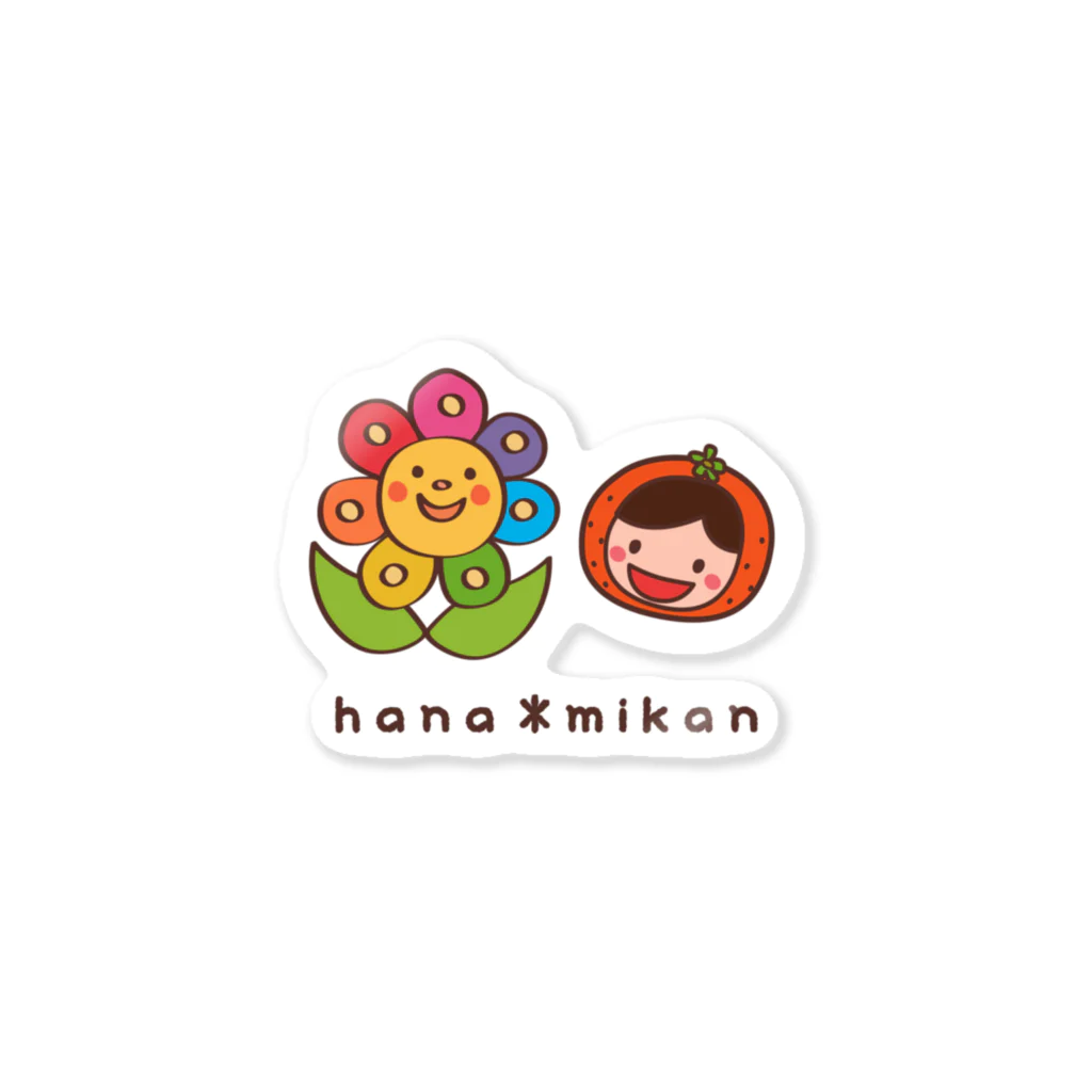 hanamikanのはなちゃん＆みかんちゃん Sticker