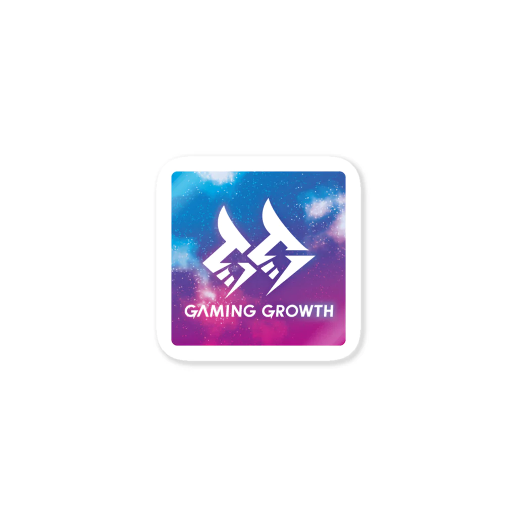 土屋李央のGaming BASE 番組グッズSHOPのGaming Growth ステッカー（パターンC） Sticker