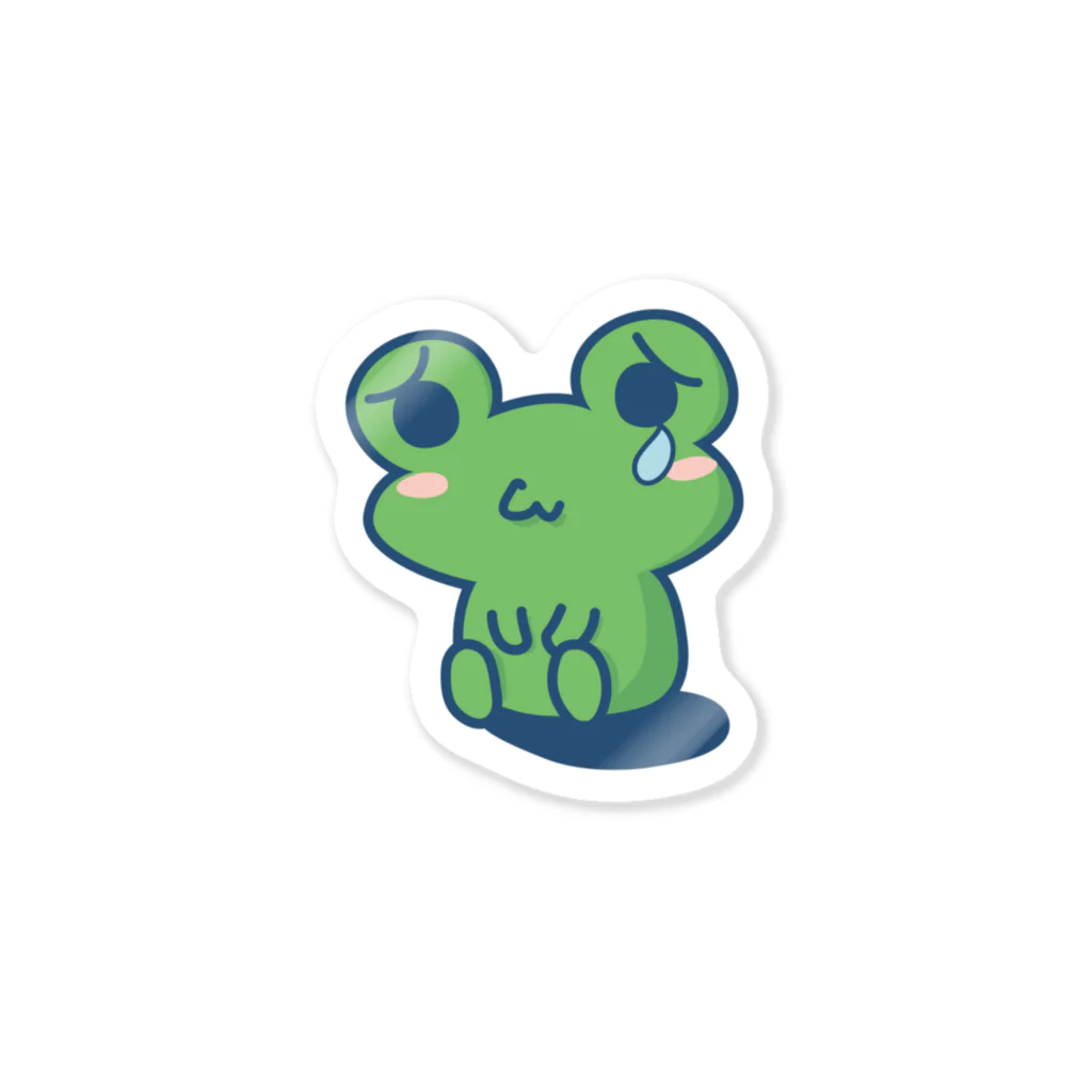 ミリススタイルのHOP STEP CUTE FROG Sticker