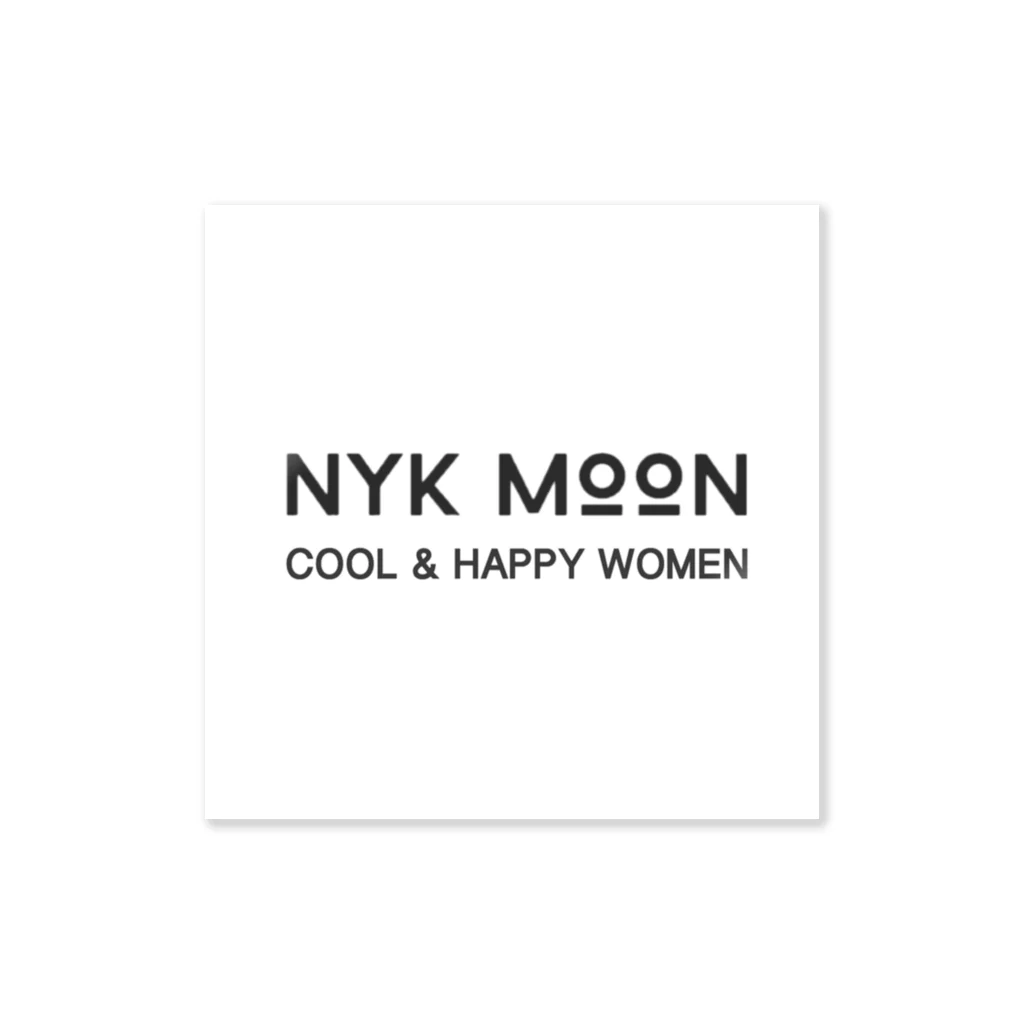 NYK MOON.factoryのNYK MOON logo Sticker