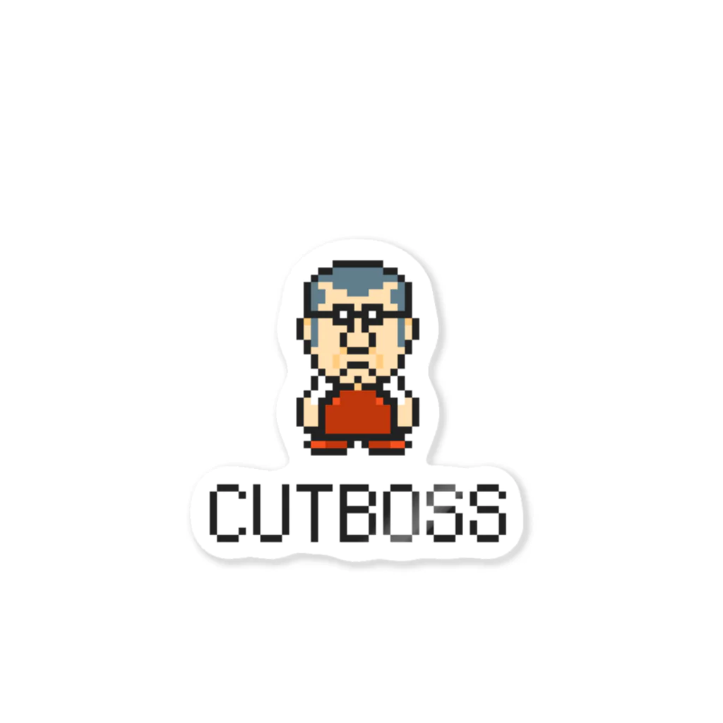 CUTBOSSのBARBER - CUTBOSS ステッカー