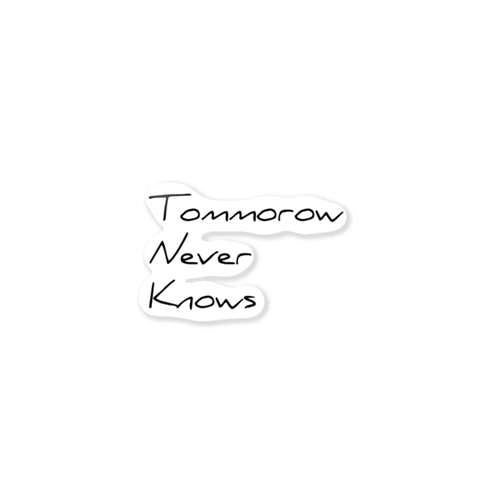 GREEDのtommorow never knows Sticker