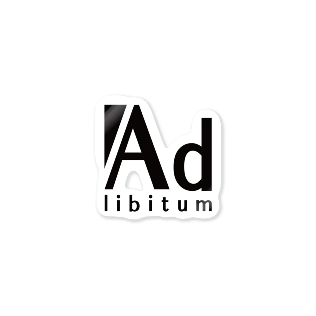 Ad-libitumのAd libitum  ステッカー