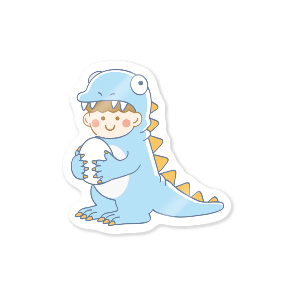 ヤモリの恐竜くん Sticker