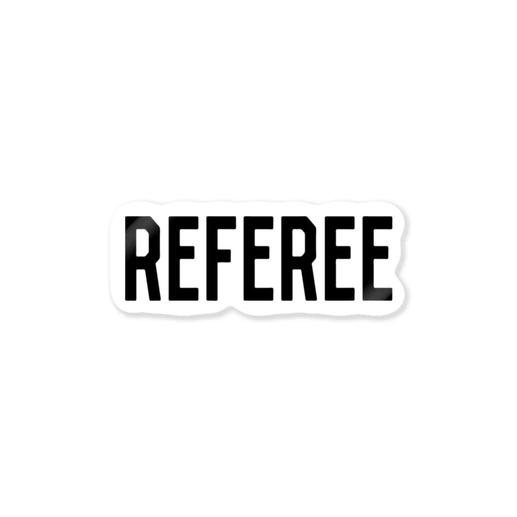 AliviostaのREFEREE レフェリーロゴ ステッカー