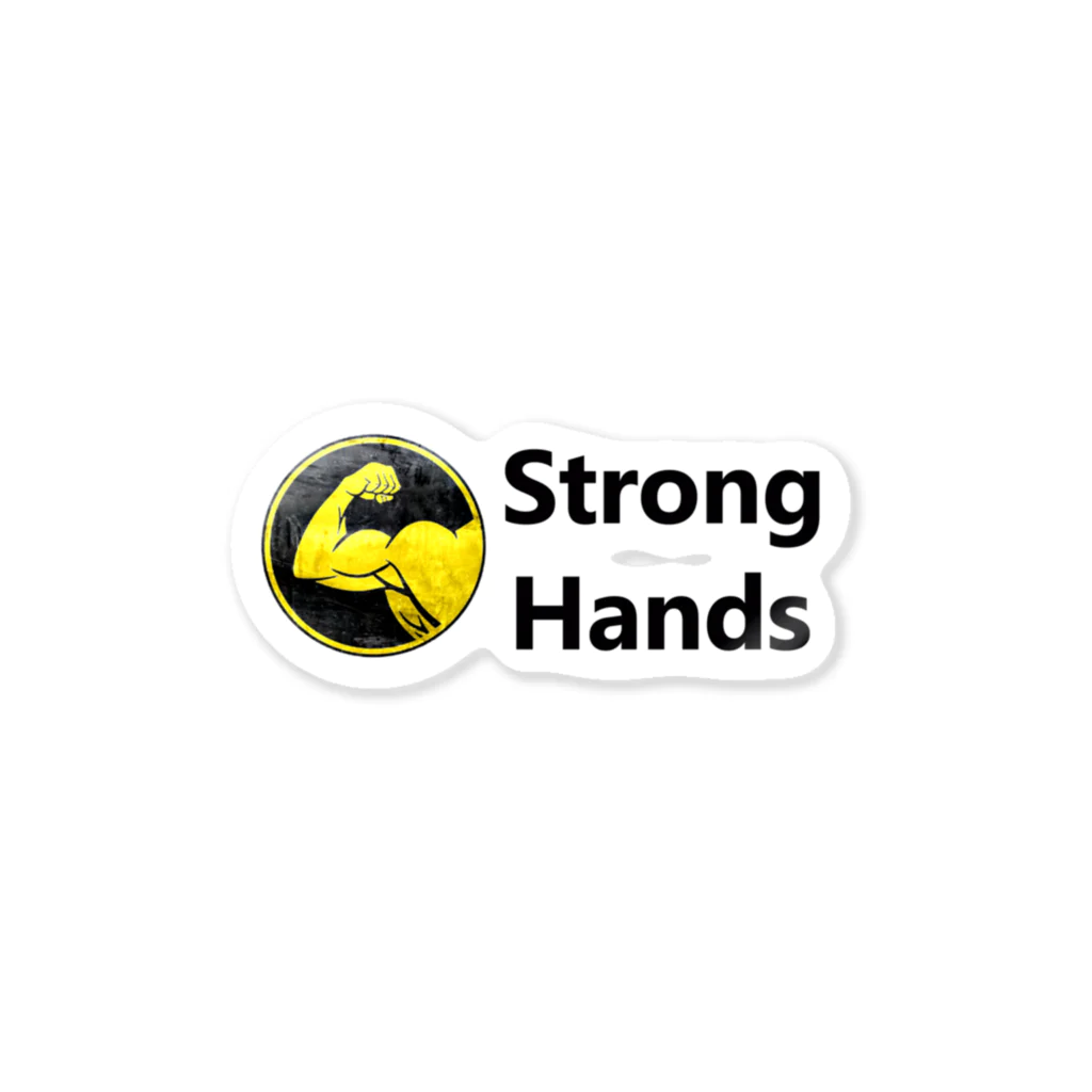 SHND JAPAN Official Goods ShopのStrongHandsステッカー Sticker