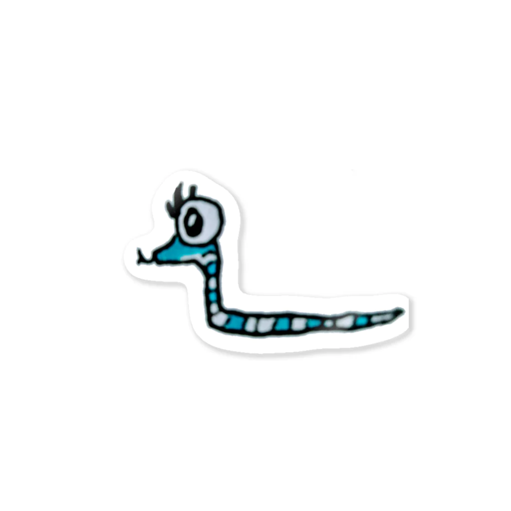 A.osirisuの蛇の落書きのやつ Sticker